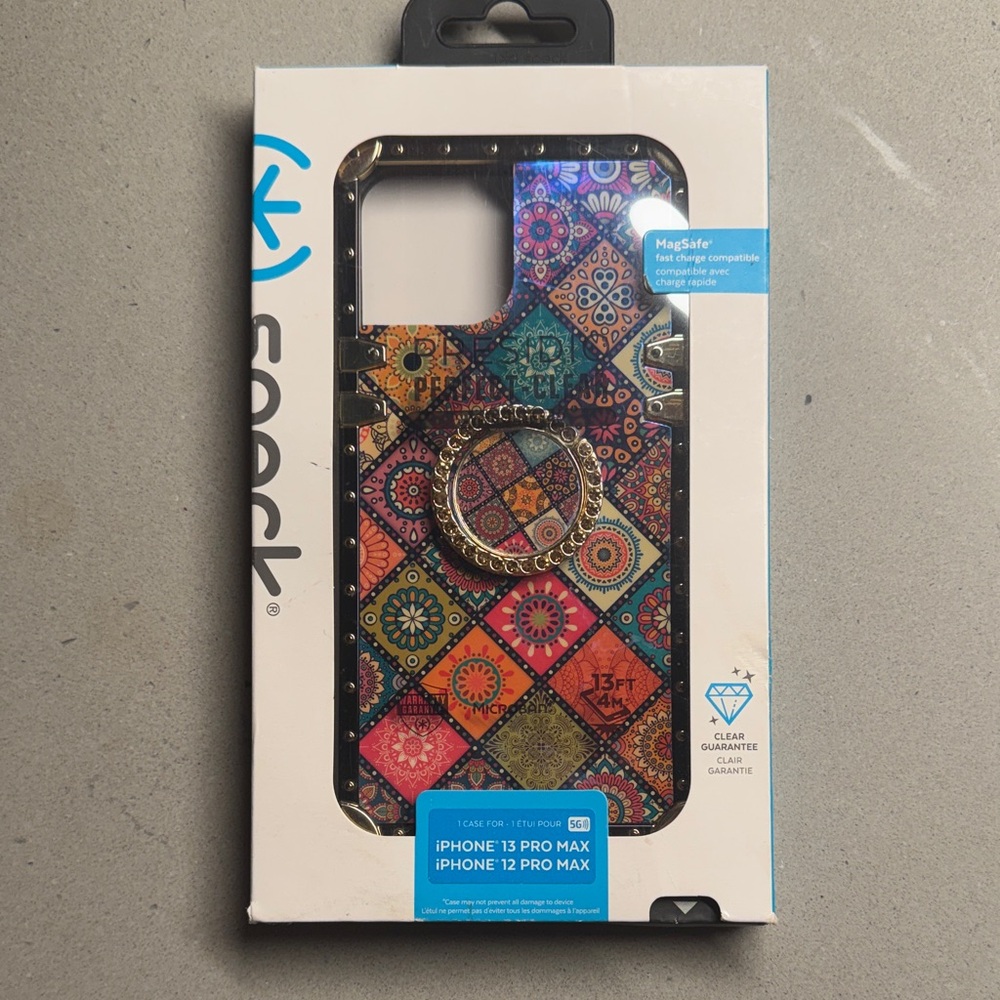 Speck Colorful Patterned Case for iPhone 13/12 Pro Max